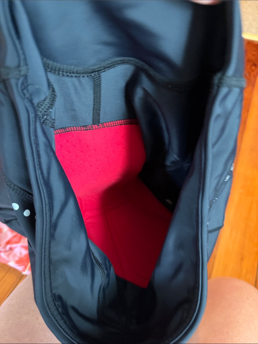 Black Padded Cycling Shorts for Women - Picture 3 of 3